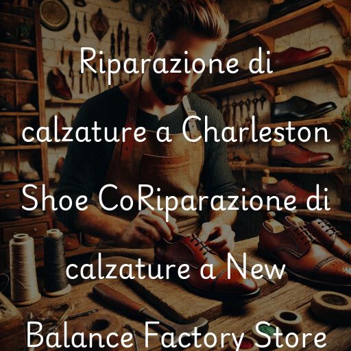 Riparazione di calzature a