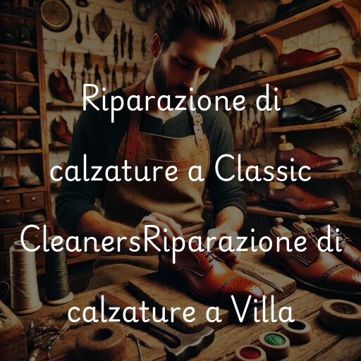 Riparazione di calzature a