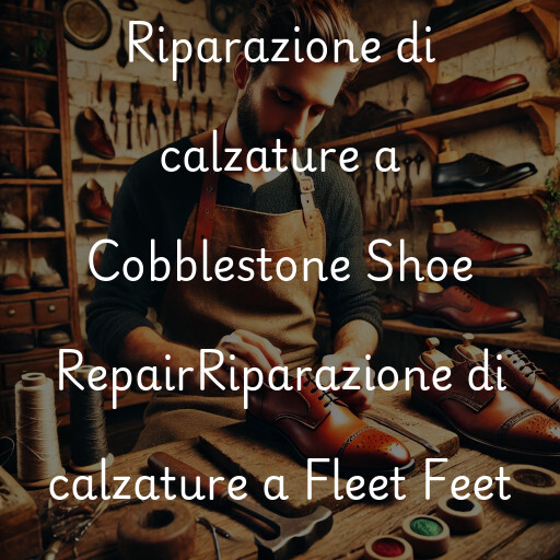Riparazione di calzature a