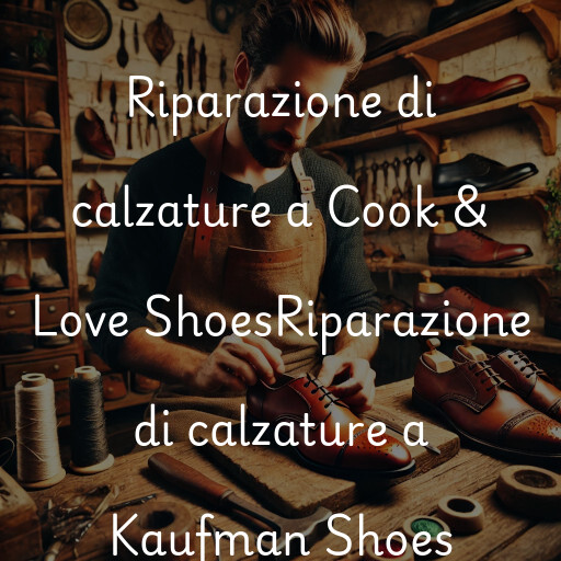 Riparazione di calzature a