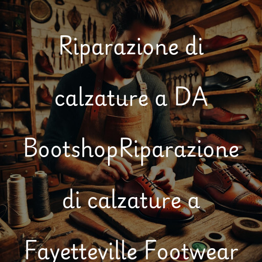 Riparazione di calzature a