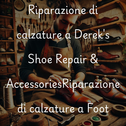 Riparazione di calzature a