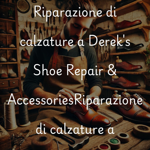 Riparazione di calzature a