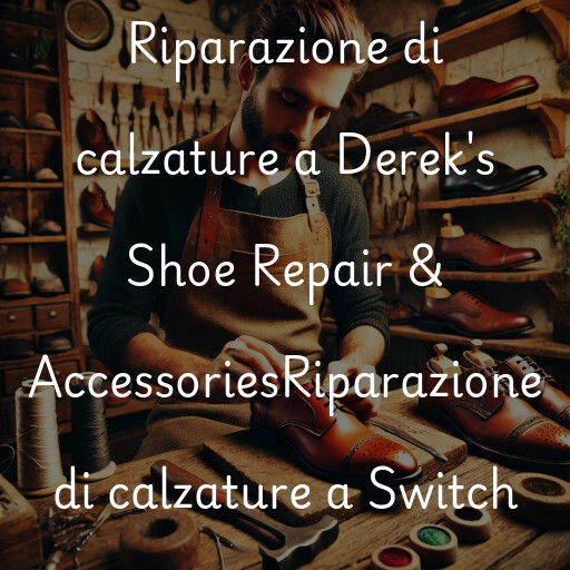 Riparazione di calzature a