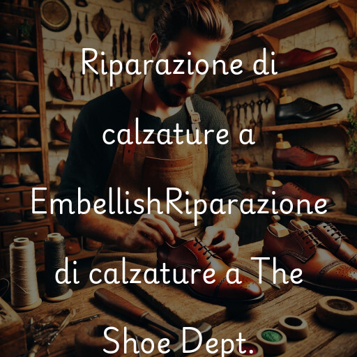 Riparazione di calzature a