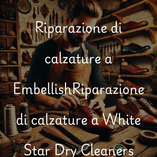 Riparazione di calzature a