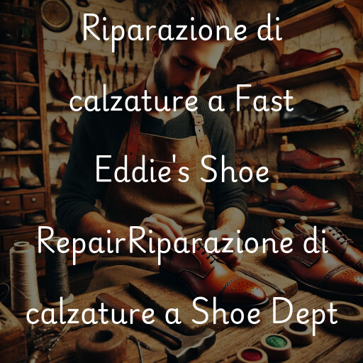 Riparazione di calzature a