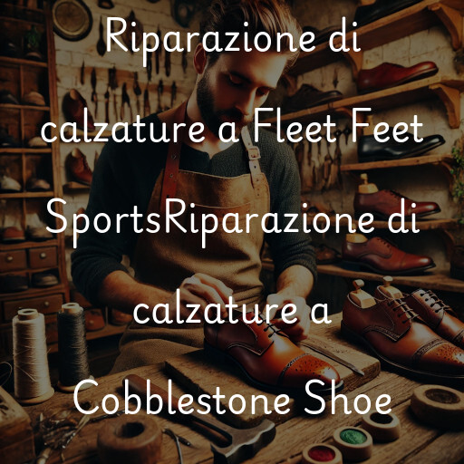 Riparazione di calzature a
