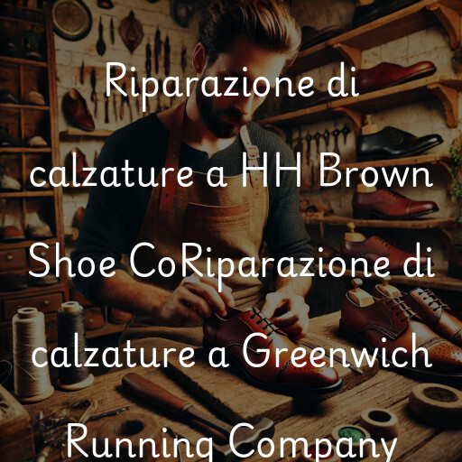 Riparazione di calzature a