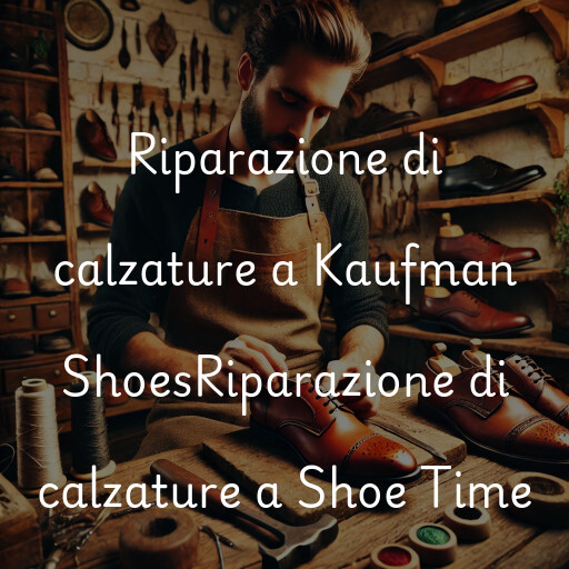Riparazione di calzature a
