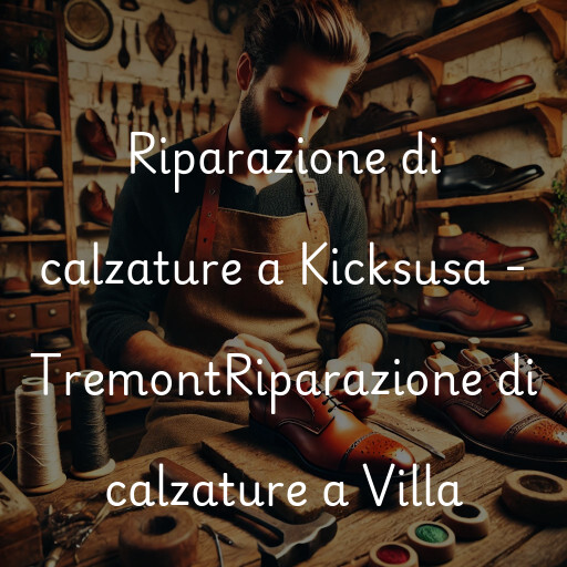 Riparazione di calzature a