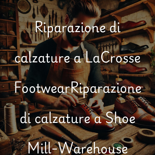 Riparazione di calzature a