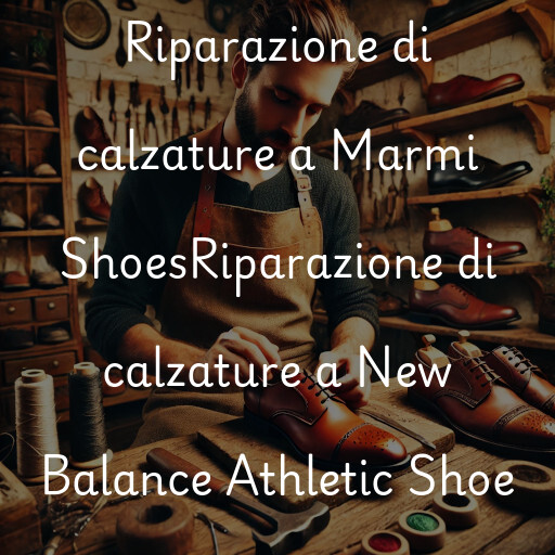 Riparazione di calzature a