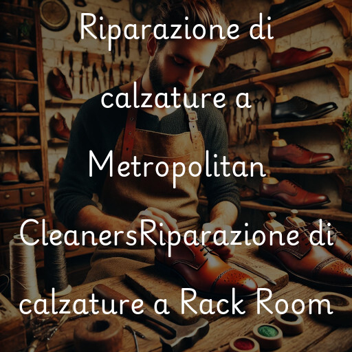 Riparazione di calzature a