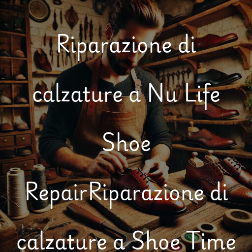 Riparazione di calzature a