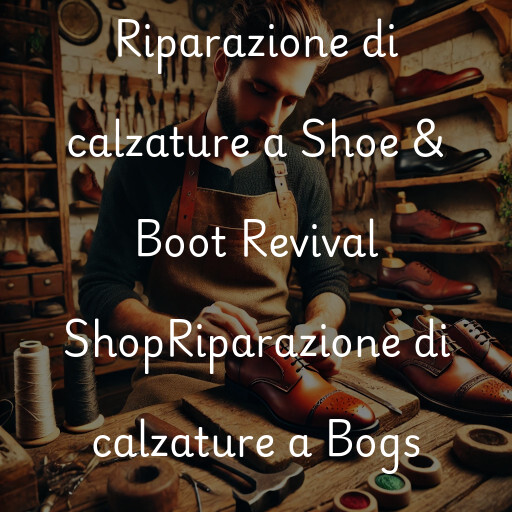 Riparazione di calzature a