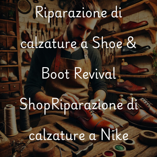 Riparazione di calzature a