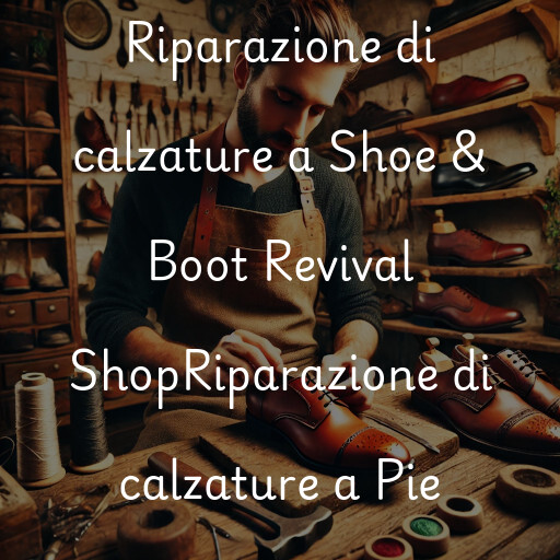 Riparazione di calzature a