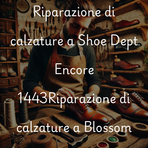 Riparazione di calzature a