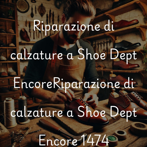 Riparazione di calzature a