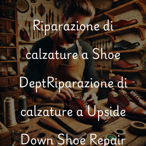 Riparazione di calzature a