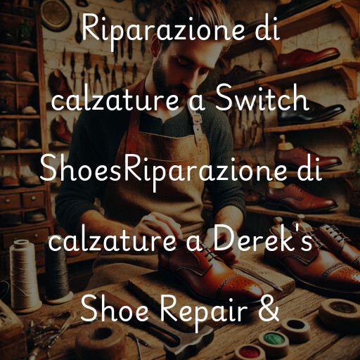 Riparazione di calzature a
