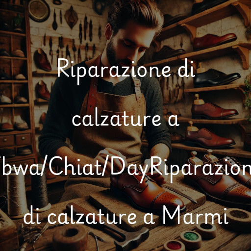 Riparazione di calzature a