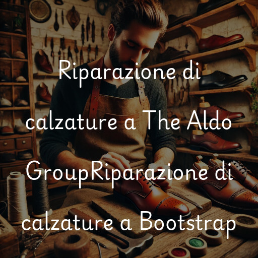 Riparazione di calzature a