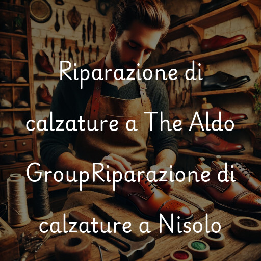 Riparazione di calzature a