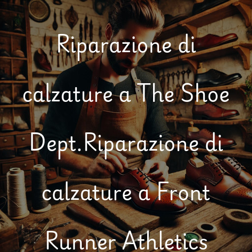 Riparazione di calzature a