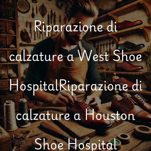 Riparazione di calzature a