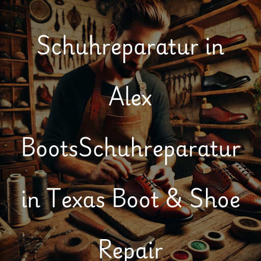 Schuhreparatur in