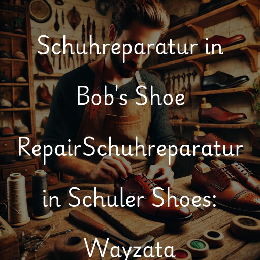 Schuhreparatur in