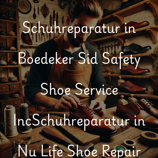 Schuhreparatur in