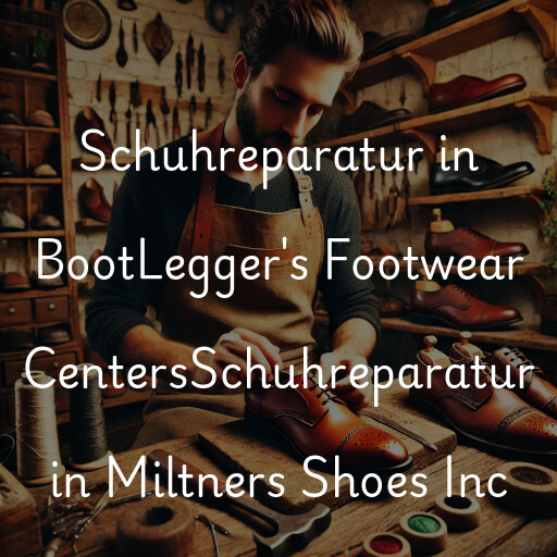 Schuhreparatur in