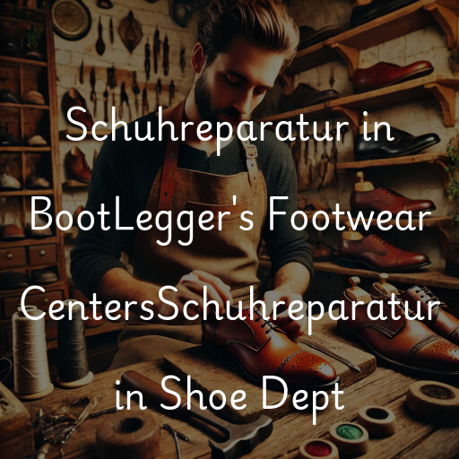 Schuhreparatur in