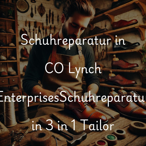 Schuhreparatur in