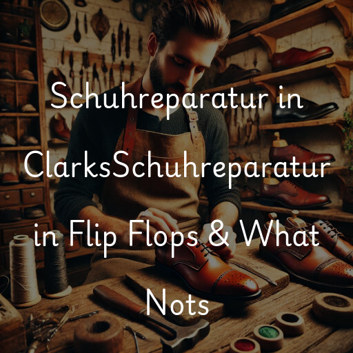 Schuhreparatur in
