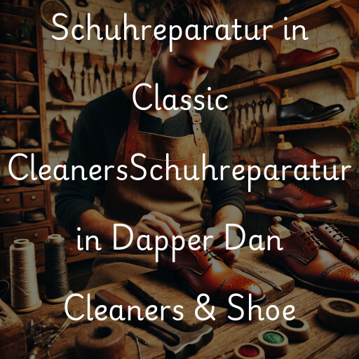 Schuhreparatur in