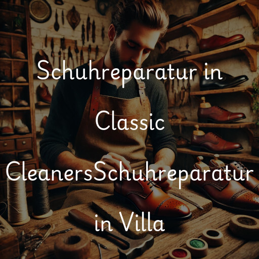 Schuhreparatur in