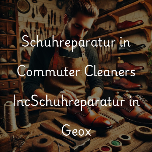 Schuhreparatur in