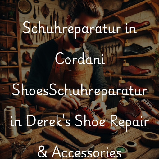 Schuhreparatur in