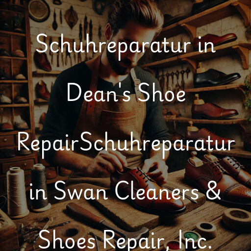 Schuhreparatur in