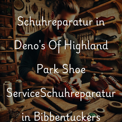 Schuhreparatur in