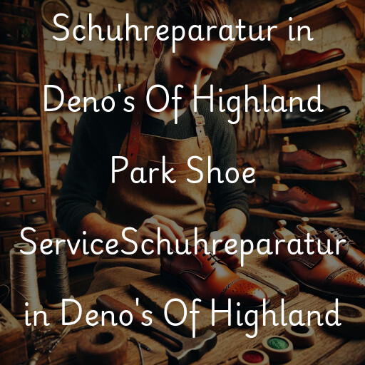Schuhreparatur in