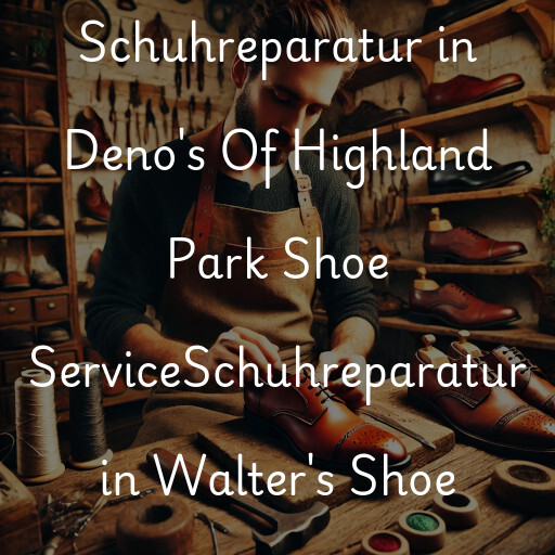 Schuhreparatur in