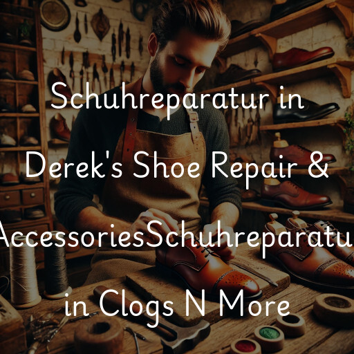 Schuhreparatur in