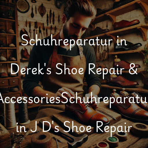 Schuhreparatur in