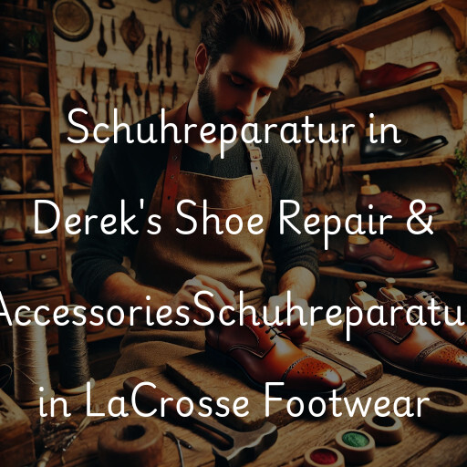 Schuhreparatur in