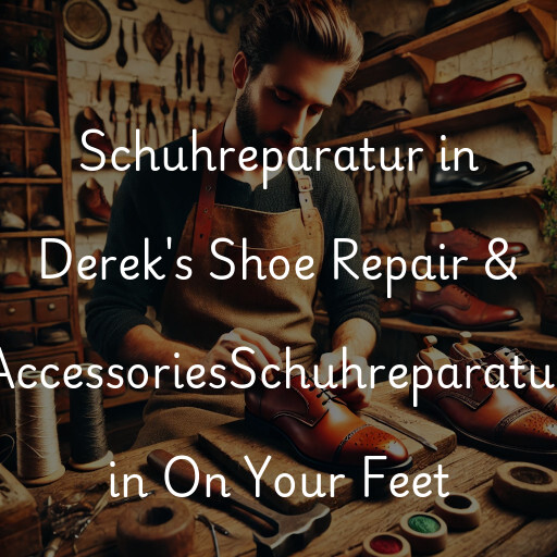Schuhreparatur in